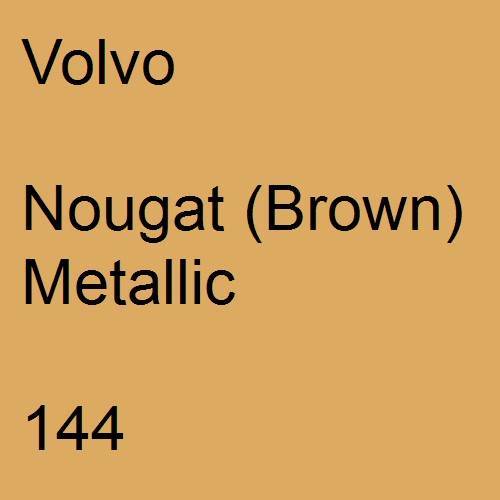 Volvo, Nougat (Brown) Metallic, 144.